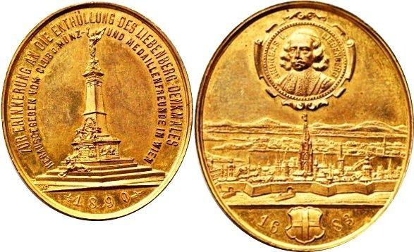 Foto Österreich Medaille 1890