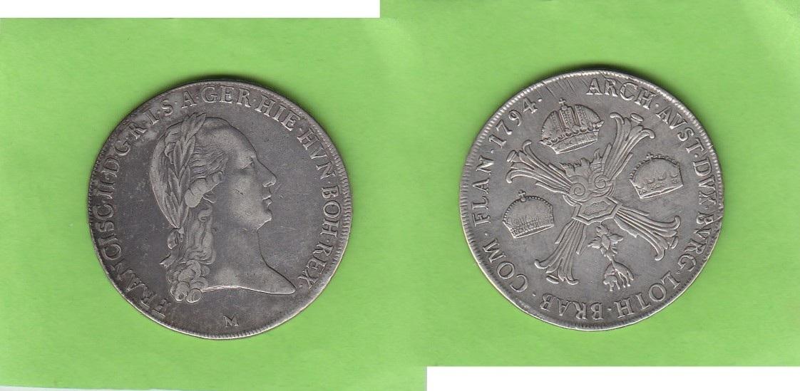Foto Österreich-Niederlande Crocione 1794 M