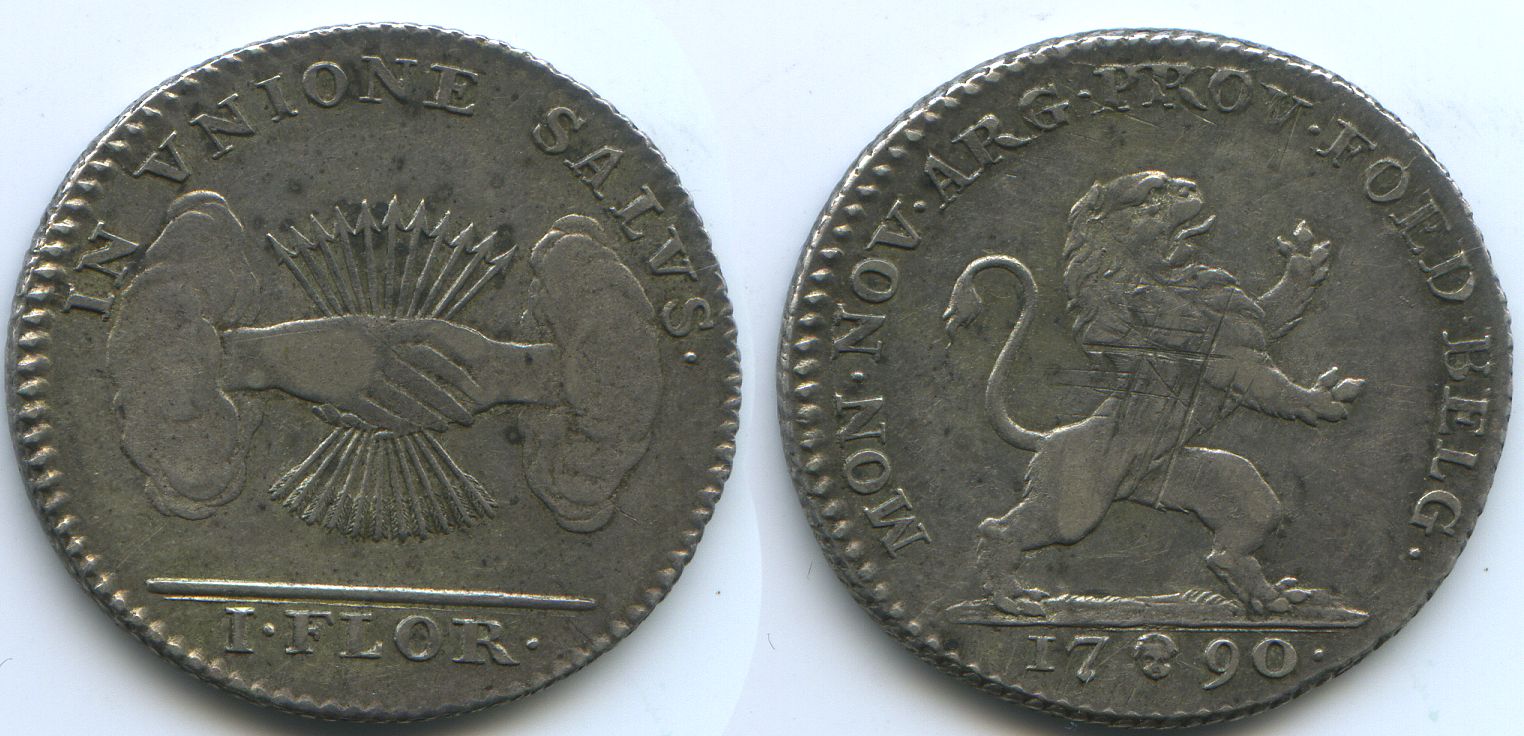 Foto Österreich Niederlande Rdr 10 Sols (10 Stuivers) 1790