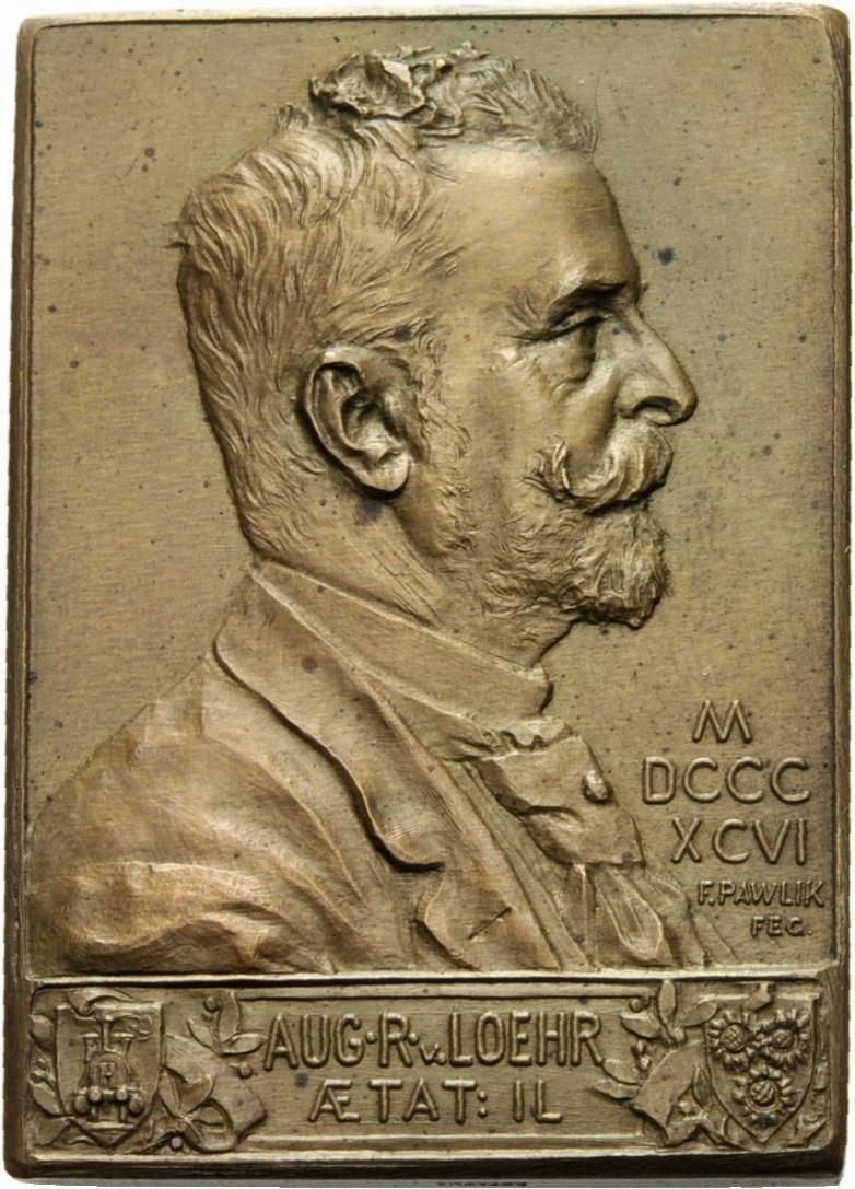 Foto Österreich Plakette 1896