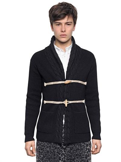Foto 08 sircus cardigan duglle de tejido acanalado