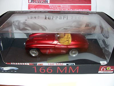 Foto 1:18 Ferrari  166 Mm 166mm  60 Aniversario  - Hot Wheels  Elite  - 3l 050