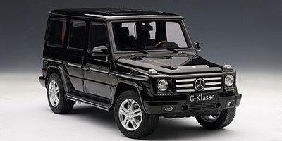 Foto 1:18, Mercedes- Benz G500 (black) 2012 (lwb). Autoart 76216