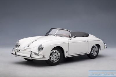 Foto 1:18, Porsche 356a Speedster (white) 1957. Autoart 77862