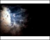 Foto 10 x 8 pulg imprimir of Eclipse total de sol, fase Media Luna
