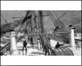 Foto 10 x 8 pulg imprimir of La cubierta de la SS 'Gallia', 1879