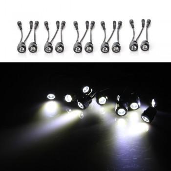 Foto 10 X Lámparas Diurna Día Para Coche Luz Blanco Bajo Consumo