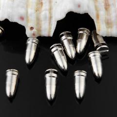 Foto 10 x remaches tachuelas metal bala punk para bolso 8*16mm