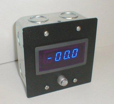 Foto 100 Amp DC medidor de panel digital en caja metálica