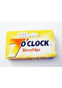 Foto 100 cuchillas doble filo gillette 7 o´clock 