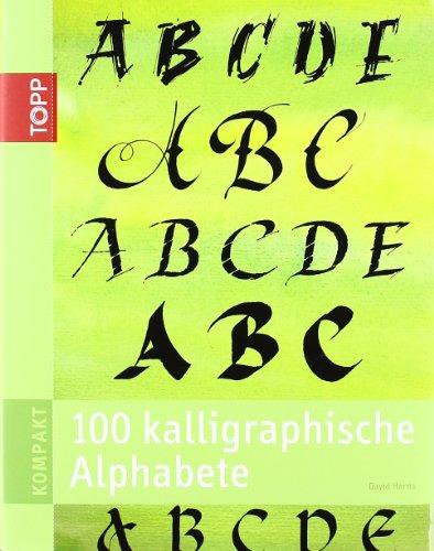 Foto 100 kalligraphische Alphabete