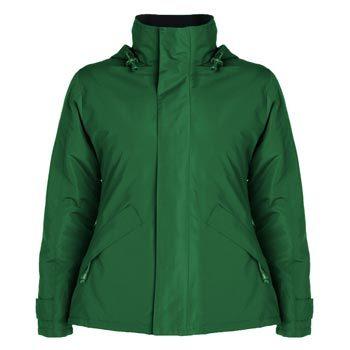 Foto 10041 Parka Europa Mujer Verde Botella Roly