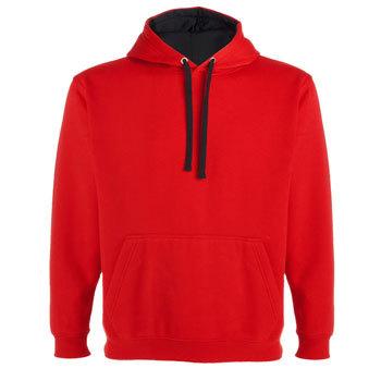 Foto 10140 Sudadera Urban Rojo/negro Roly