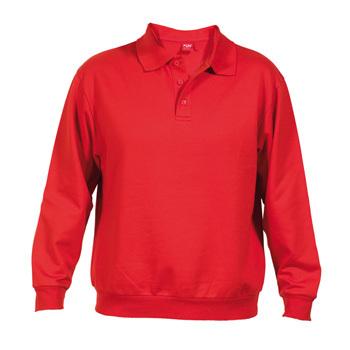 Foto 10150 Sudadera Polo Rojo Roly