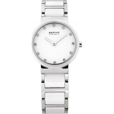 Foto 10729-754 Bering Time Ladies Ceramic White Silver Watch