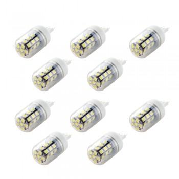 Foto 10x lámpara bombilla g9 27 led 5050 smd 4w 300lm blanco funda transpar