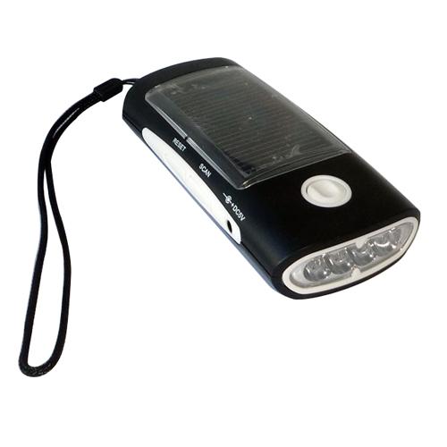 Foto 12000MCD LED Energ a solar antorcha