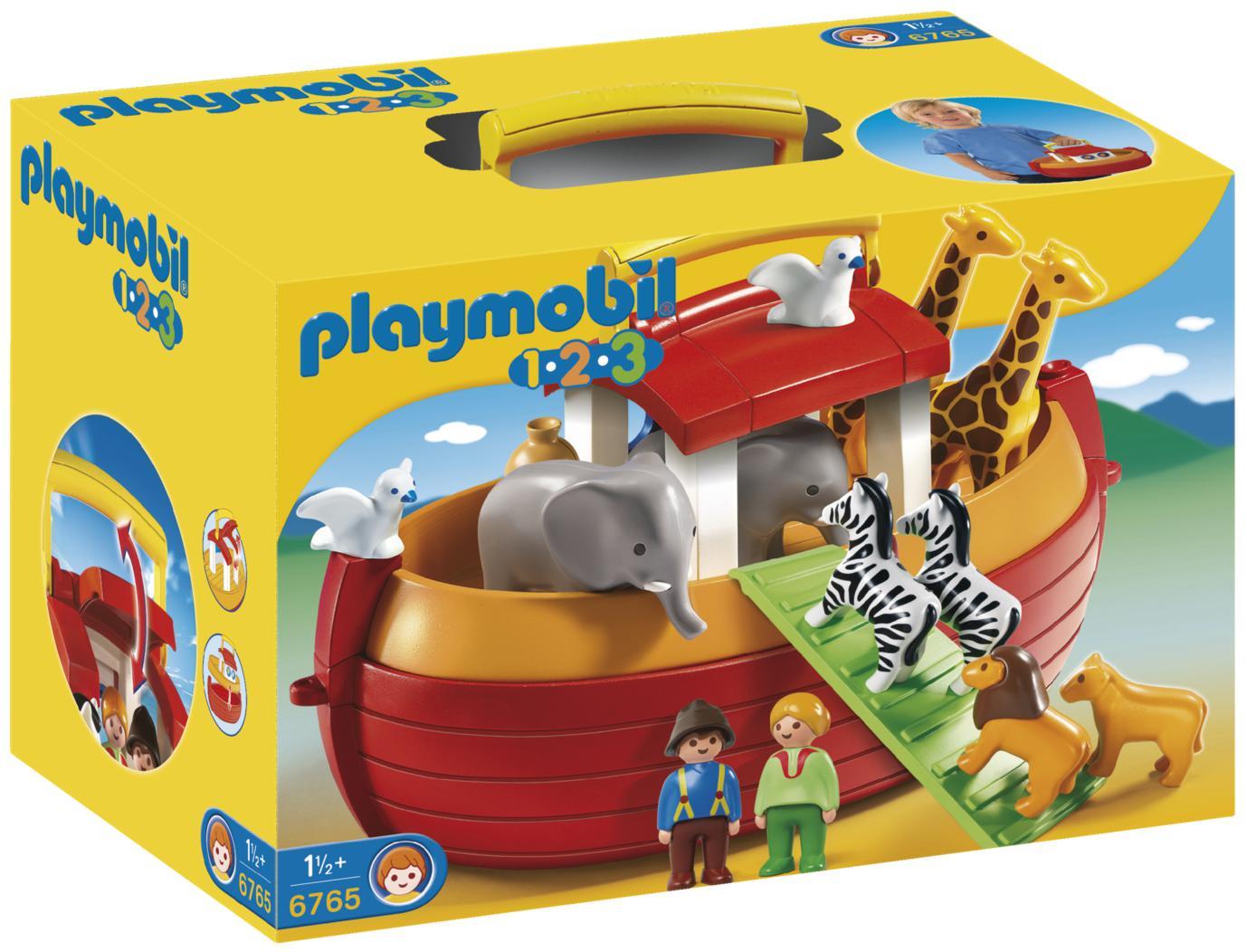 Foto 1.2.3 Arca de Noé Maletín de Playmobil