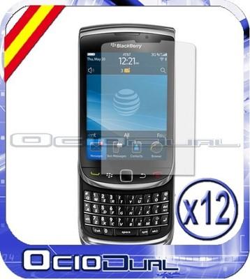 Foto 12x Protector De Pantalla Para Blackberry Torch 9800