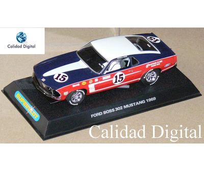 Foto 1/32 Ford Boss 302 Mustang 1969 Scalextric Uk Superslot Nuevo C2401a  15