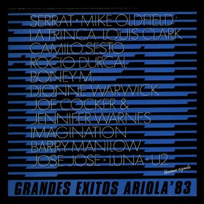 Foto 14 Exitos - Spain Lp Ariola 1983 - U2 / Mike Oldfield / Boney M / Beatles Medley