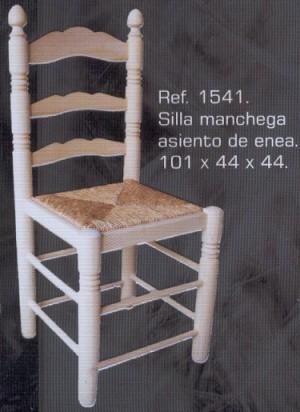 Foto 1541 Silla manchega asiento de enea