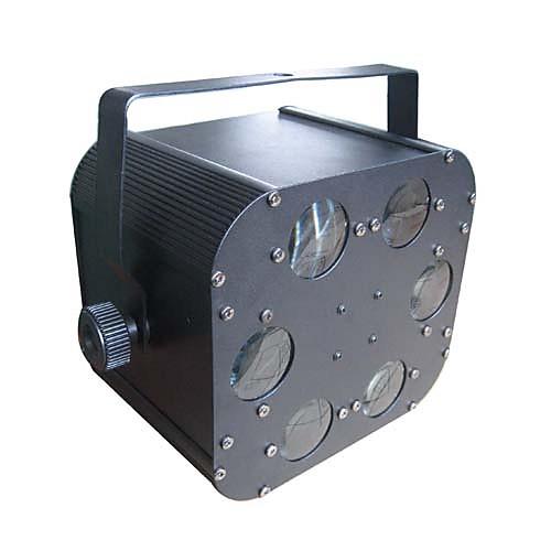 Foto 15W Multi-modo LED Luz de la etapa (blanco, verde, azul)