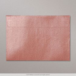 Foto 162x229 mm (C5) Sobre perlado rosa bebe