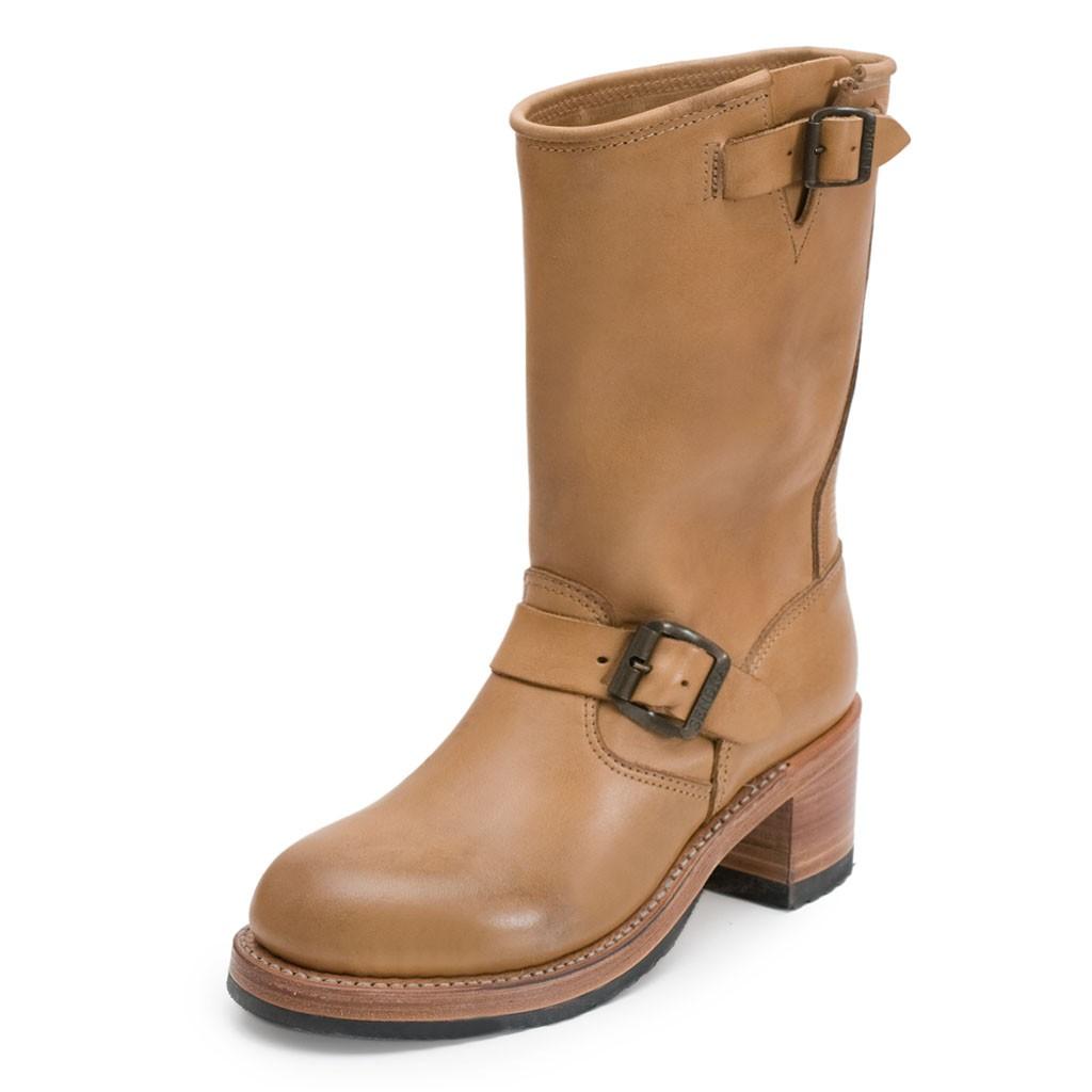 Foto 17013 bota piel beige