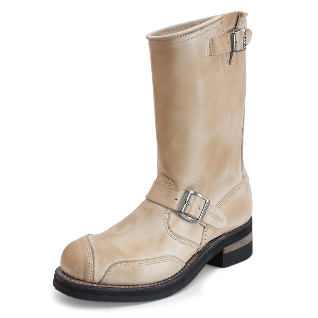 Foto 17070 bota piel beige