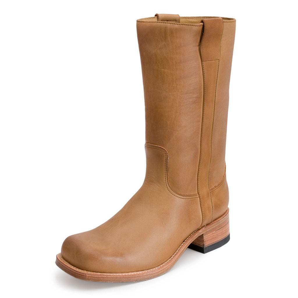 Foto 17090 bota piel beige
