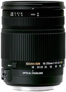Foto 18-250mm F3.5-6.3 DC OS HSM CANON