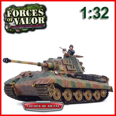 Foto 1944.- Tanque Aleman King Tiger (forces Of Valor 80601) Escala 1:32.