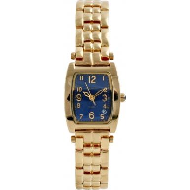 Foto 1964KL-G Krug Baumen Ladies Tuxedo Blue Gold Watch
