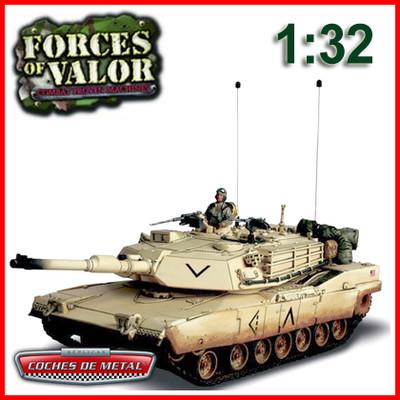 Foto 1991.- Tanque Norteamericano M1a1 Abrams (forces Of Valor 80005) Escala 1:32.