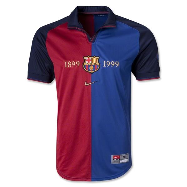 Foto 1999 Barcelona Nike Centennial Home Shirt
