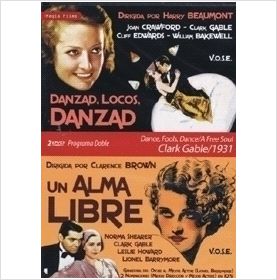 Foto 2 dvd r2 dance fools dance+a free soul clark gable joan crawford norma shearer