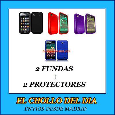 Foto 2 Fundas Samsung Galaxy S I9000 Scl I9003 S Plus I9001 + 2 Protectores Pantalla