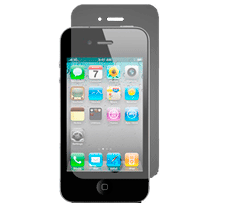 Foto 2 protectores de pantalla para iPhone 5 + gamuza