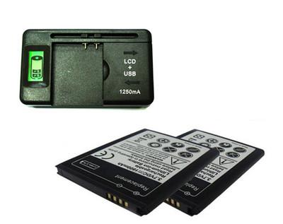 Foto 2 X Bateria 1500 Mah + Cargador Para Samsung Galaxy Ace 2 I8160 Gt-i8160 Btx2+c