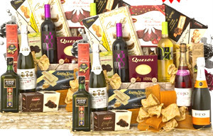 Foto 2 X Cesta De Navidad. En Cesta De Mimbre. 2 Cestas Gran Selecci�n.+ Noches Hotel