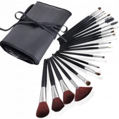 Foto 20 pinceles de esteticien + estuche para maquillar brocha maquillaje c