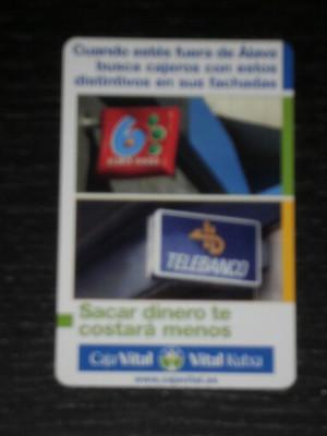 Foto 2004 - Calendario Fournier - Caja Vital Kutxa - Bancos