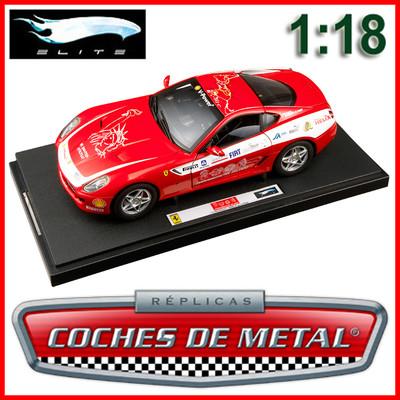 Foto 2006.- Ferrari 599 Gtb Fiorano Panamerican (hw Serie Elite L7117) Escala 1:18..