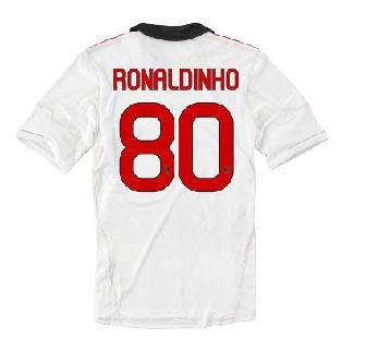 Foto 2010-11 AC Milan Away Shirt (Ronaldinho 80)