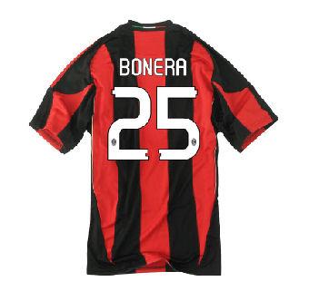 Foto 2010-11 AC Milan Home Shirt (Bonera 25)
