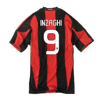 Foto 2010-11 AC Milan Home Shirt (Inzaghi 9)