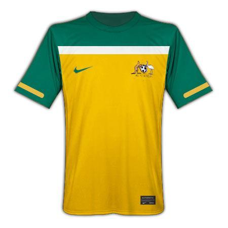Foto 2010-11 Australia Nike World Cup Home Shirt