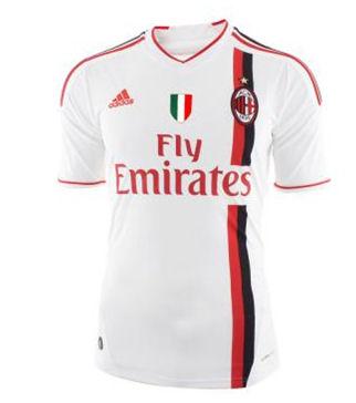 Foto 2011-12 AC Milan Adidas Away Football Shirt (Scudetto)