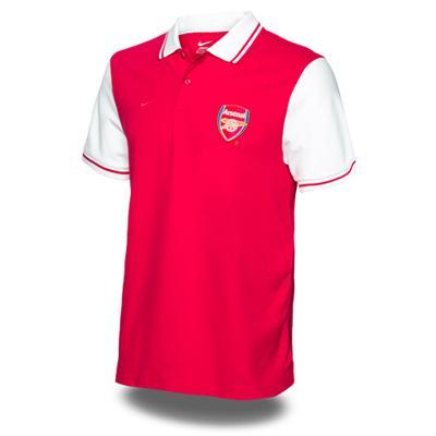 Foto 2011-12 Arsenal Nike Classic Polo Shirt (Red)